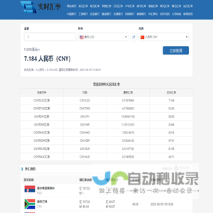 实时汇率查询-全球货币汇率转换工具-实时汇率网